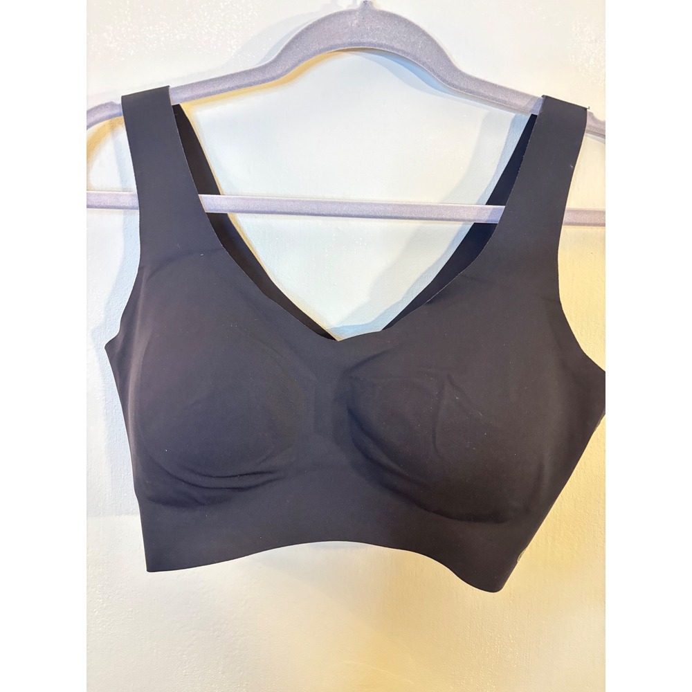 HONEYLOVE Black Softform Pullover Wire Free Bra XL Comfort Wireless